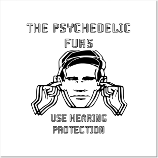 psychedelic  use hearing protection Posters and Art